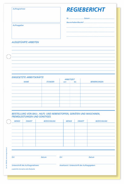 Regiebericht 708 OK - OMEGADruck